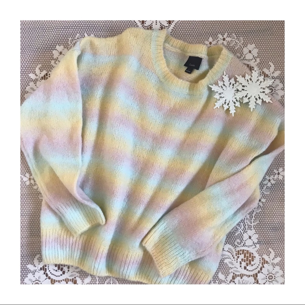 Pastel Rainbow Sweater